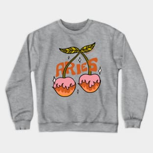 Aries Cherries Crewneck Sweatshirt